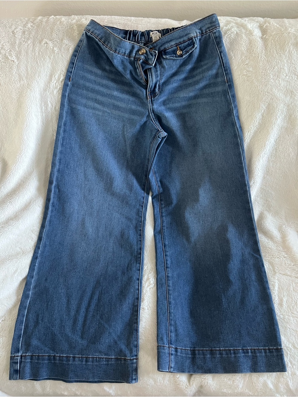 Roxy Wide Leg Women’s Jeans - Dark Blue